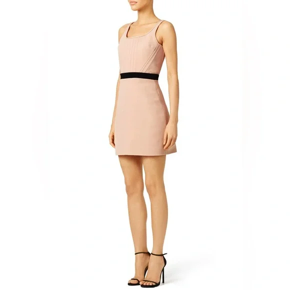 NWOT David Koma Pink Corset Dress - Picture 2 of 6